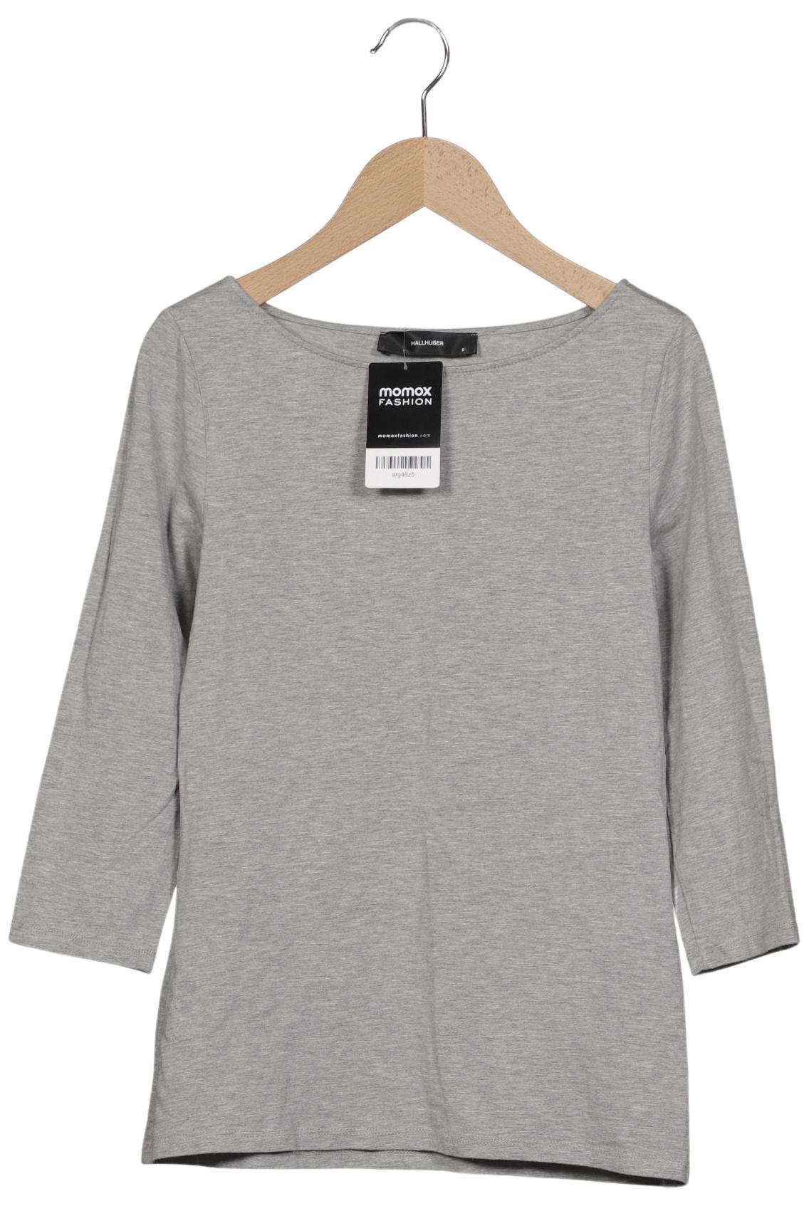 

Hallhuber Damen Langarmshirt, grau, Gr. 36