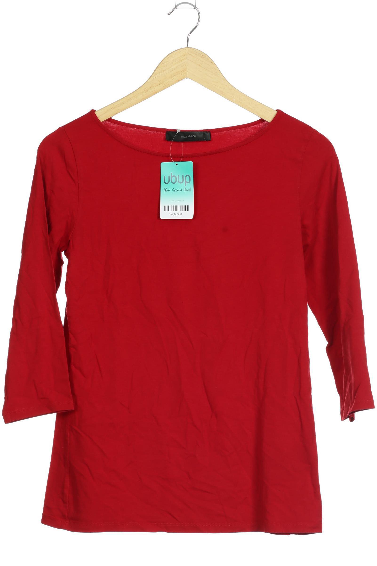 

Hallhuber Damen Langarmshirt, rot, Gr.