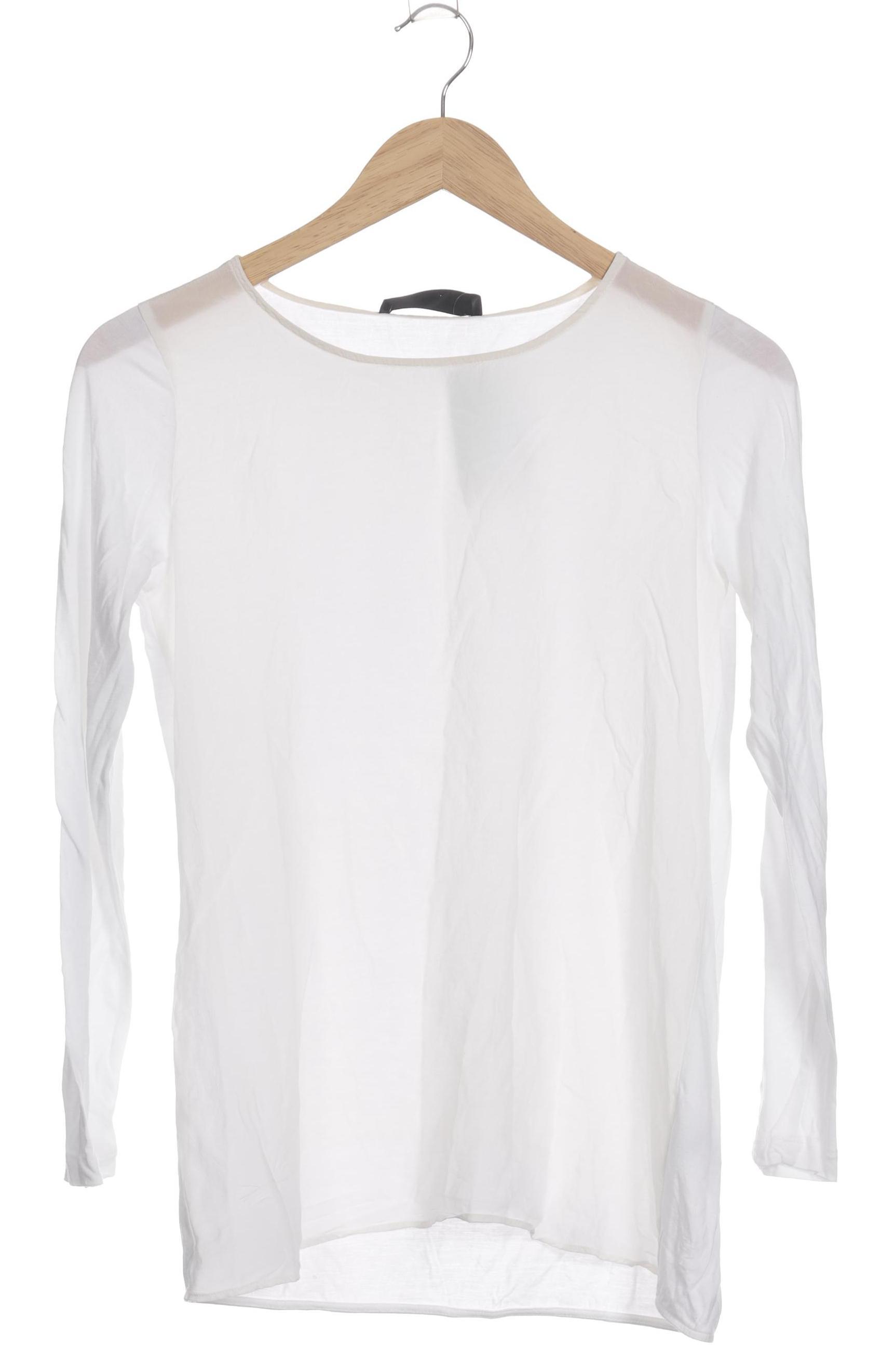 

Hallhuber Damen Langarmshirt, weiß, Gr.