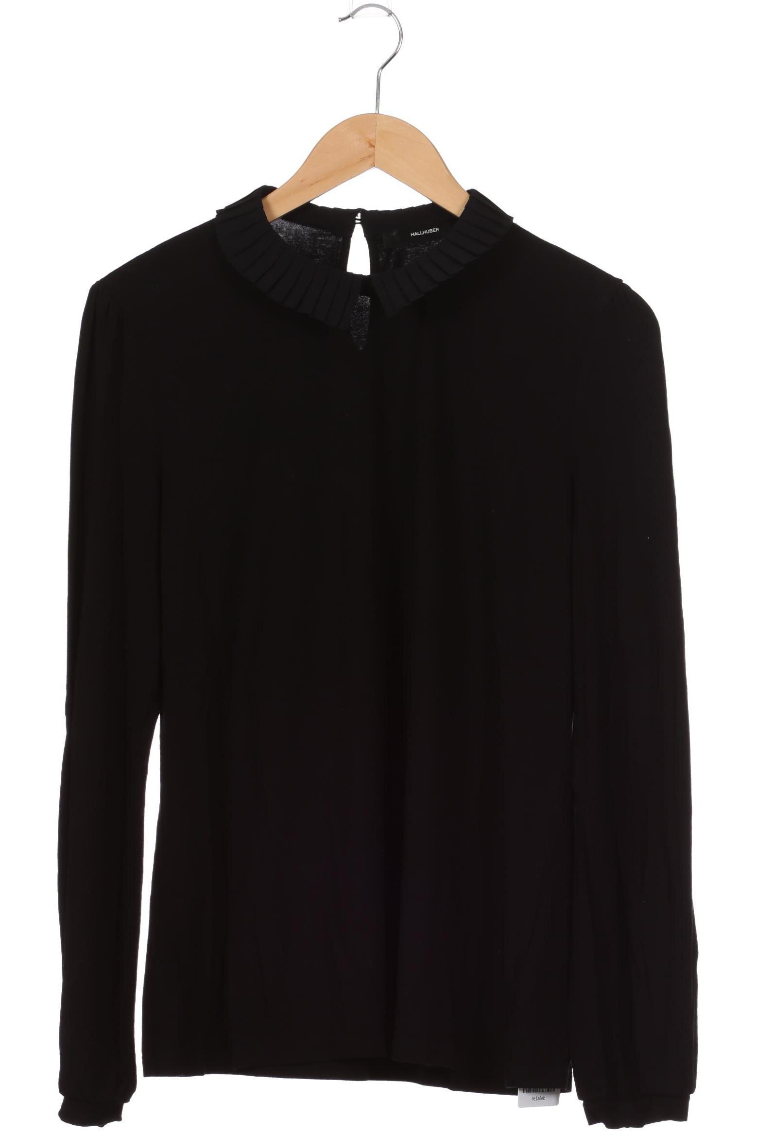 

Hallhuber Damen Langarmshirt, schwarz, Gr.