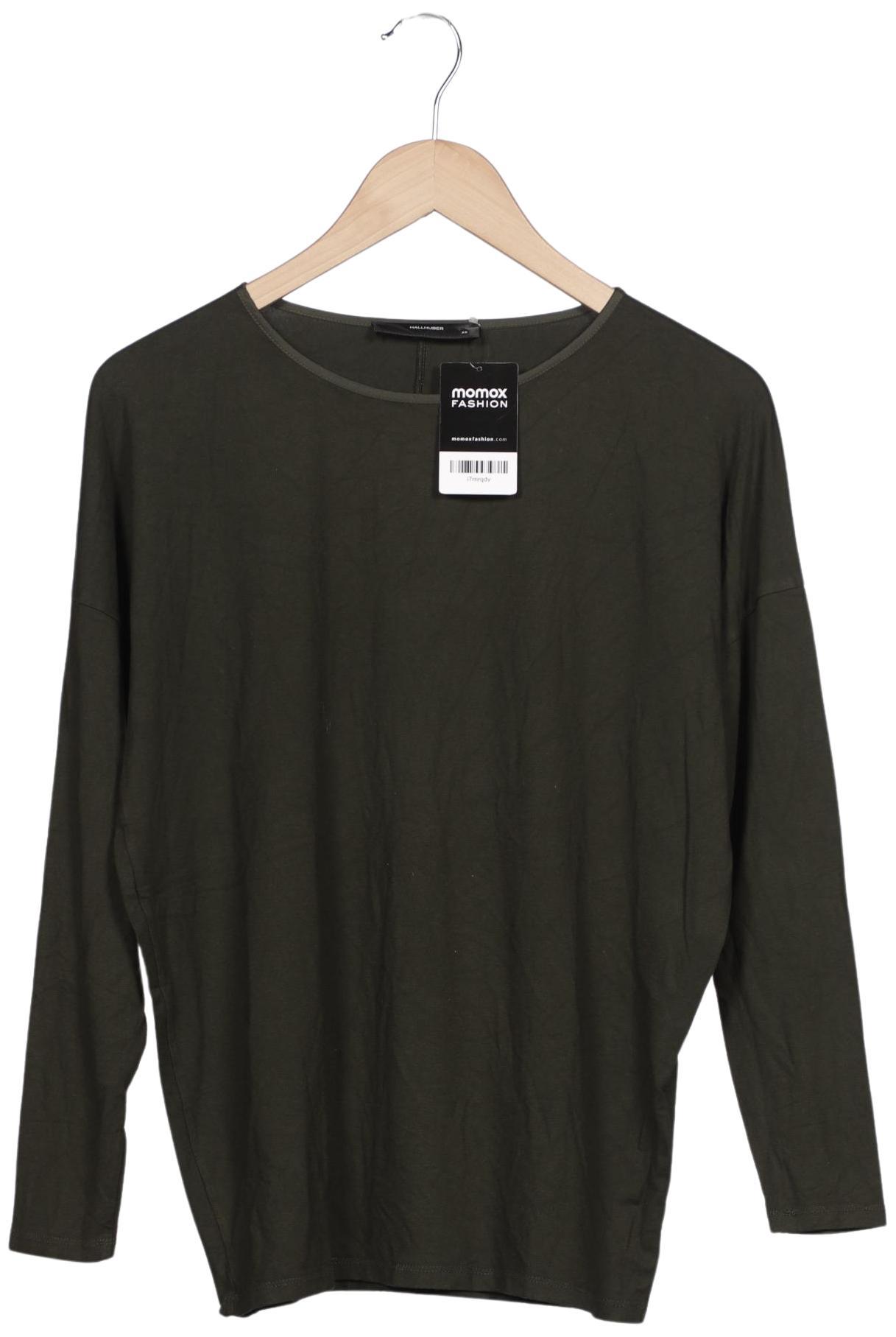 

Hallhuber Damen Langarmshirt, grün, Gr. 34