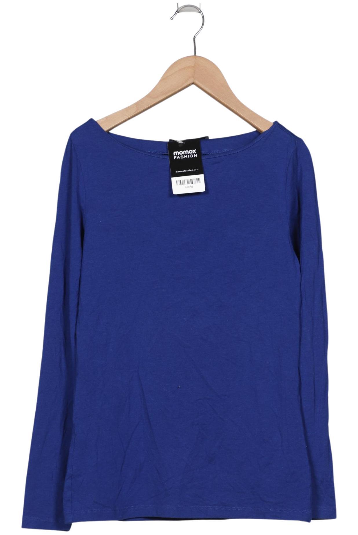 Thumbnail - Hallhuber Damen Langarmshirt, blau, Gr. 36