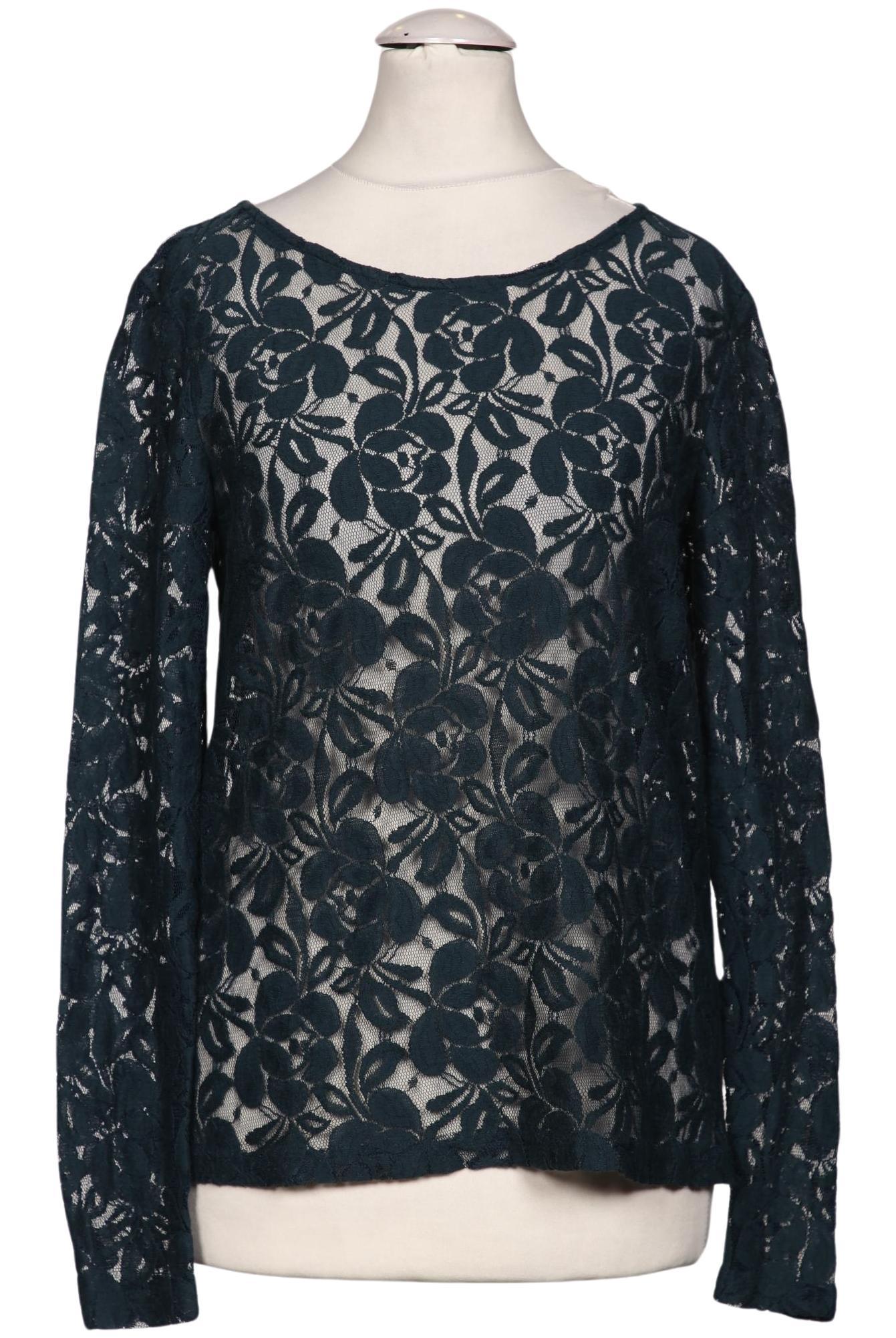 

Hallhuber Damen Langarmshirt, türkis, Gr. 36