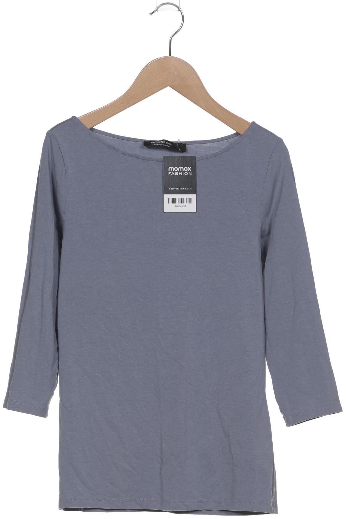 

Hallhuber Damen Langarmshirt, blau, Gr. 36