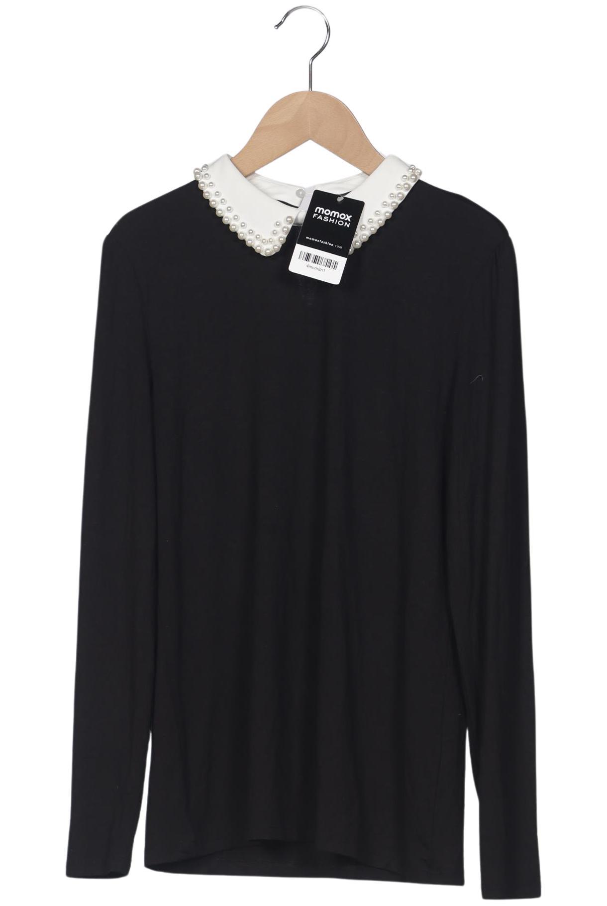 

Hallhuber Damen Langarmshirt, schwarz, Gr. 38