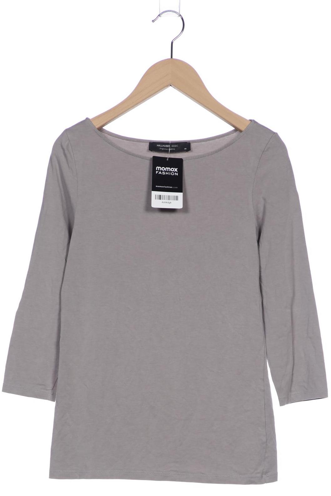 

Hallhuber Damen Langarmshirt, grau, Gr. 34