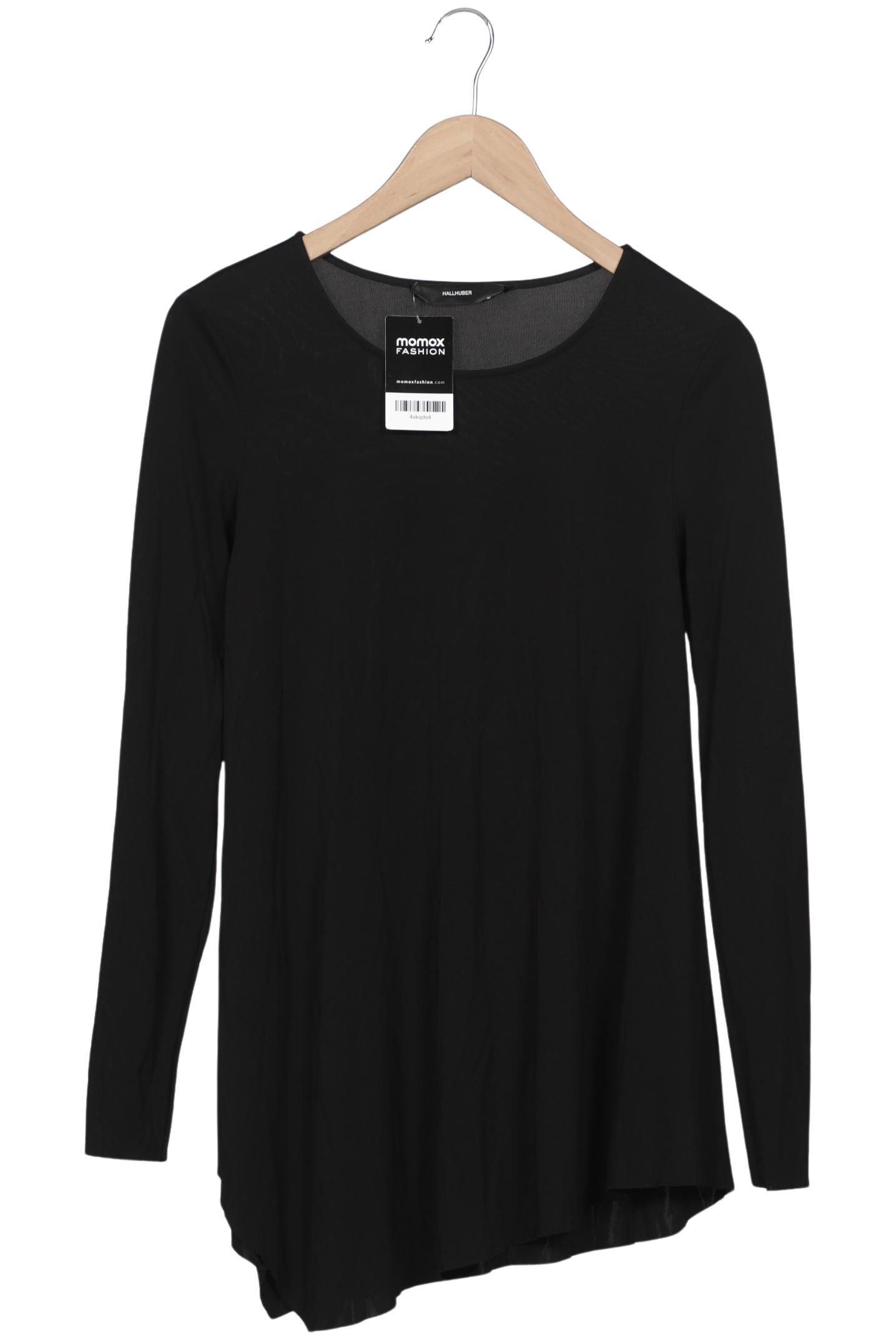 

Hallhuber Damen Langarmshirt, schwarz, Gr. 38