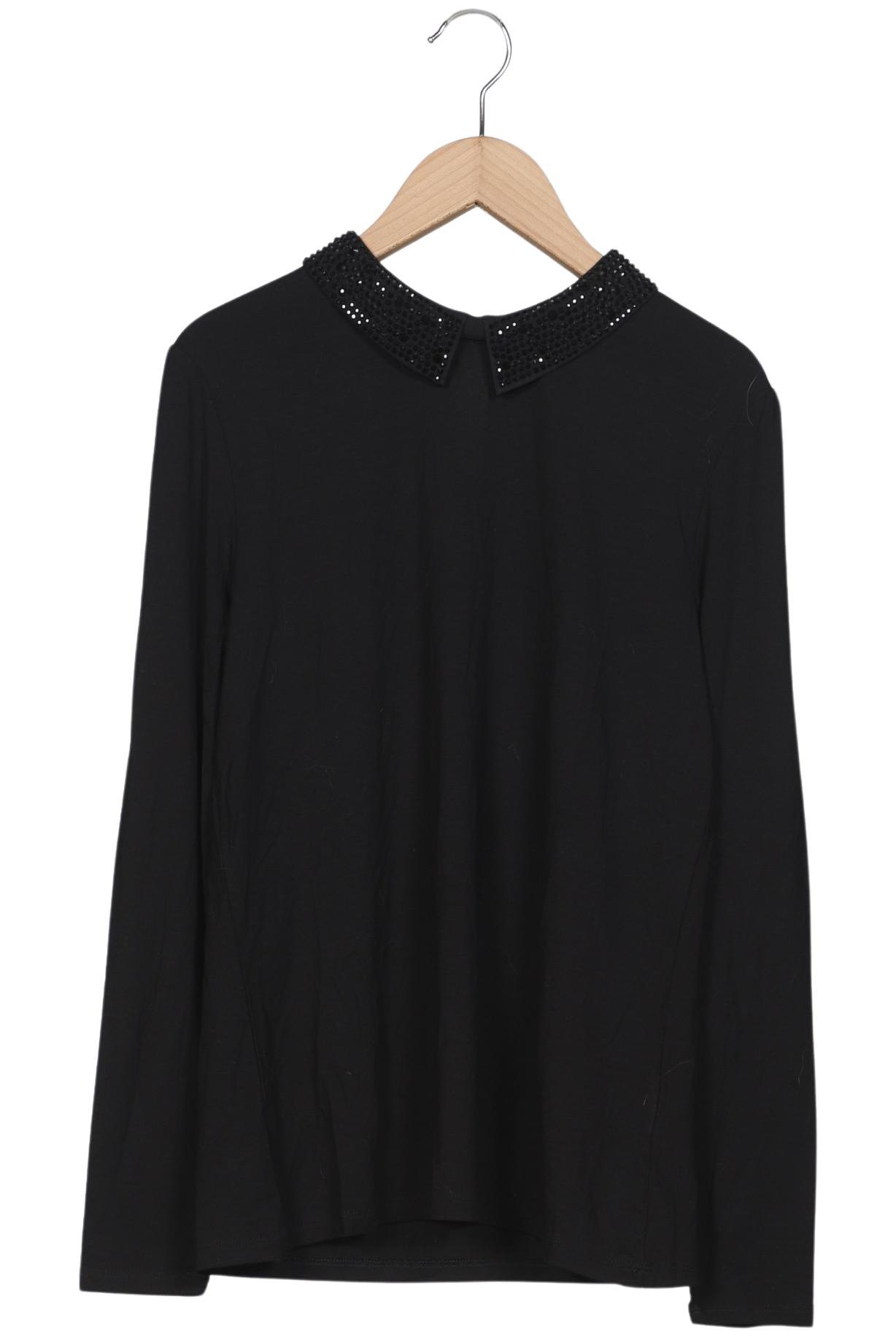 

Hallhuber Damen Langarmshirt, schwarz, Gr. 42