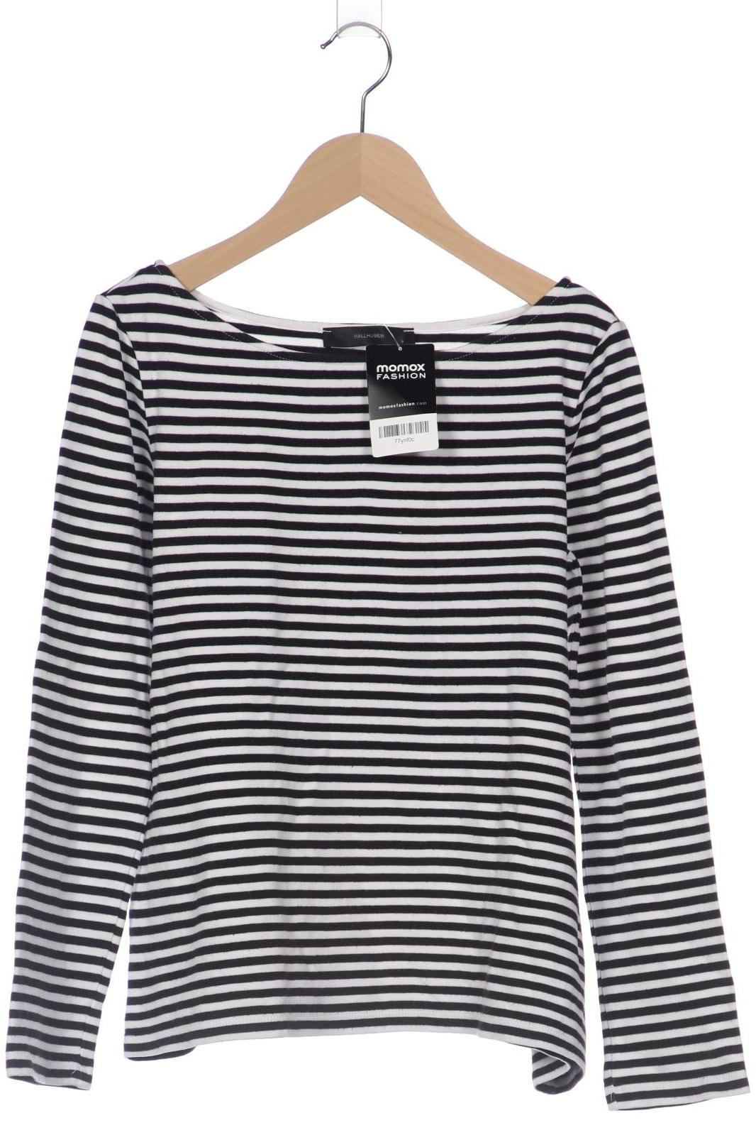 

Hallhuber Damen Langarmshirt, weiß, Gr. 36