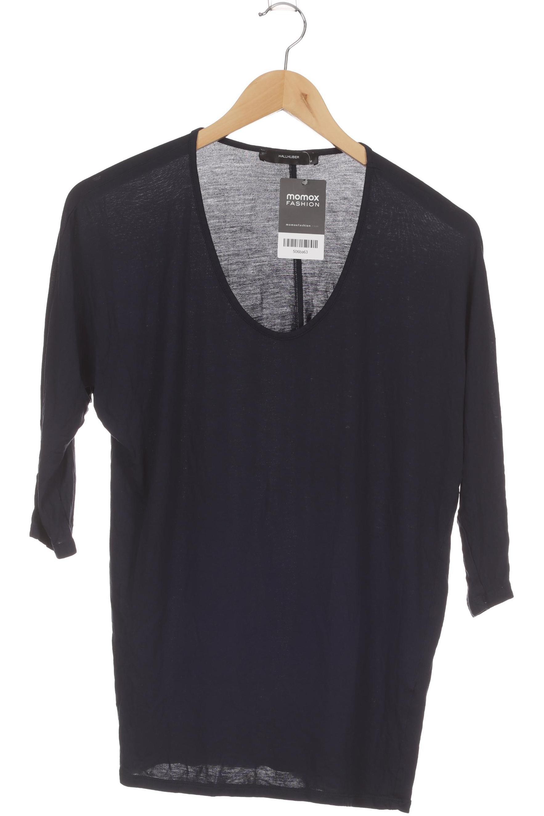 

Hallhuber Damen Langarmshirt, blau, Gr. 38