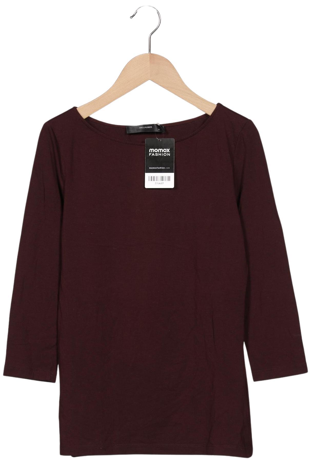 

Hallhuber Damen Langarmshirt, bordeaux, Gr. 36