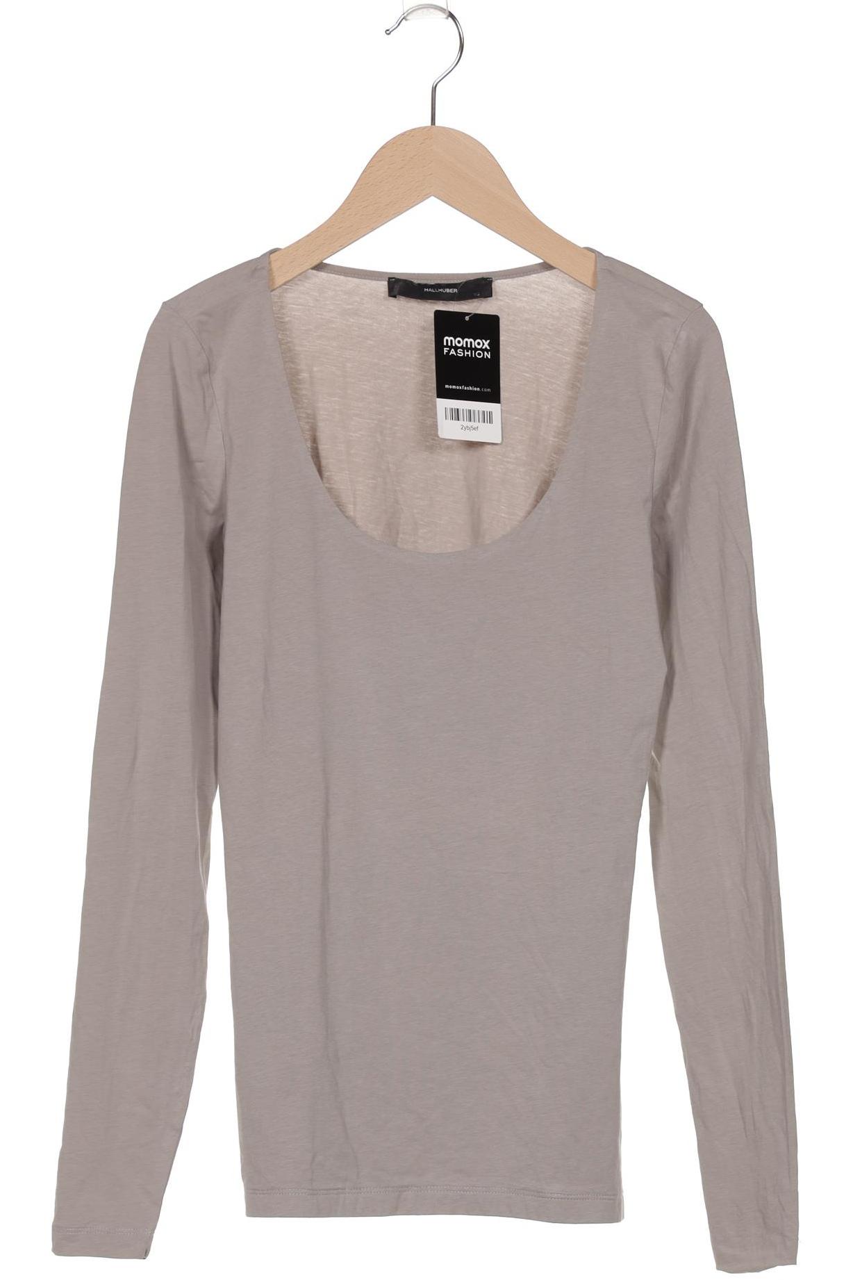 

Hallhuber Damen Langarmshirt, grau, Gr. 34