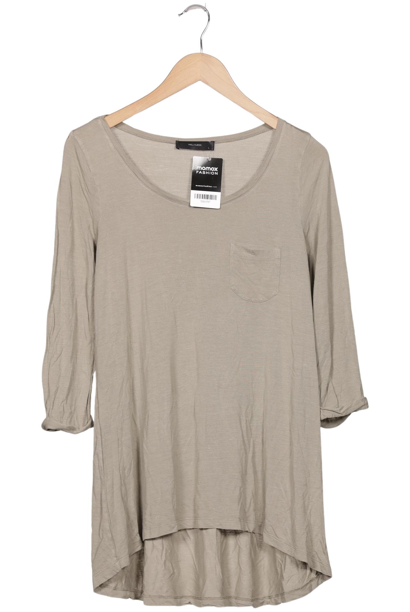 

Hallhuber Damen Langarmshirt, beige, Gr. 42