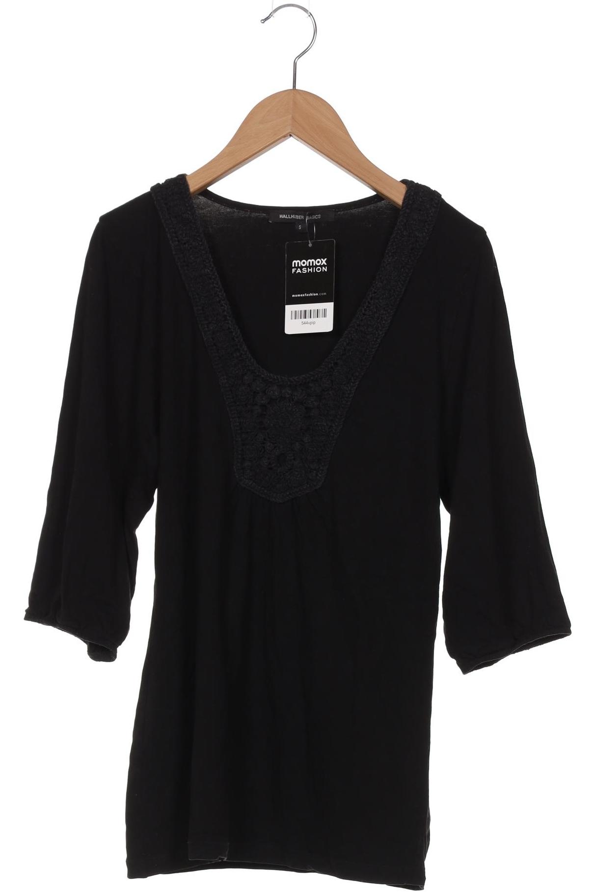 

Hallhuber Damen Langarmshirt, schwarz, Gr. 36
