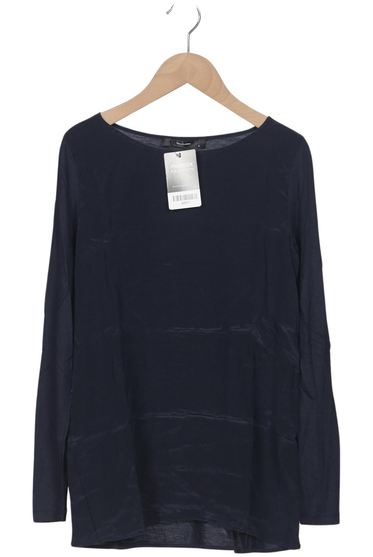 

Hallhuber Damen Langarmshirt, marineblau, Gr. 36