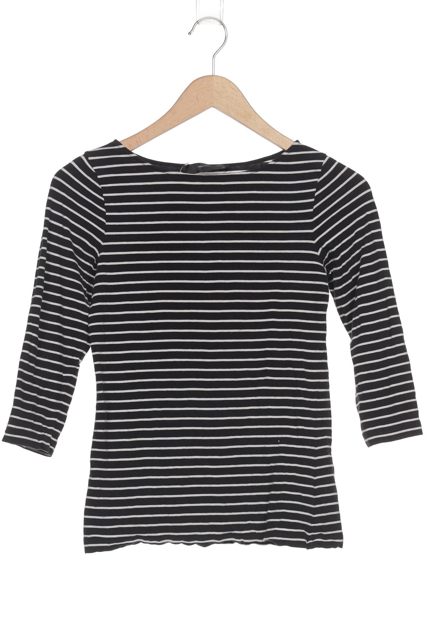 

Hallhuber Damen Langarmshirt, schwarz, Gr. 34