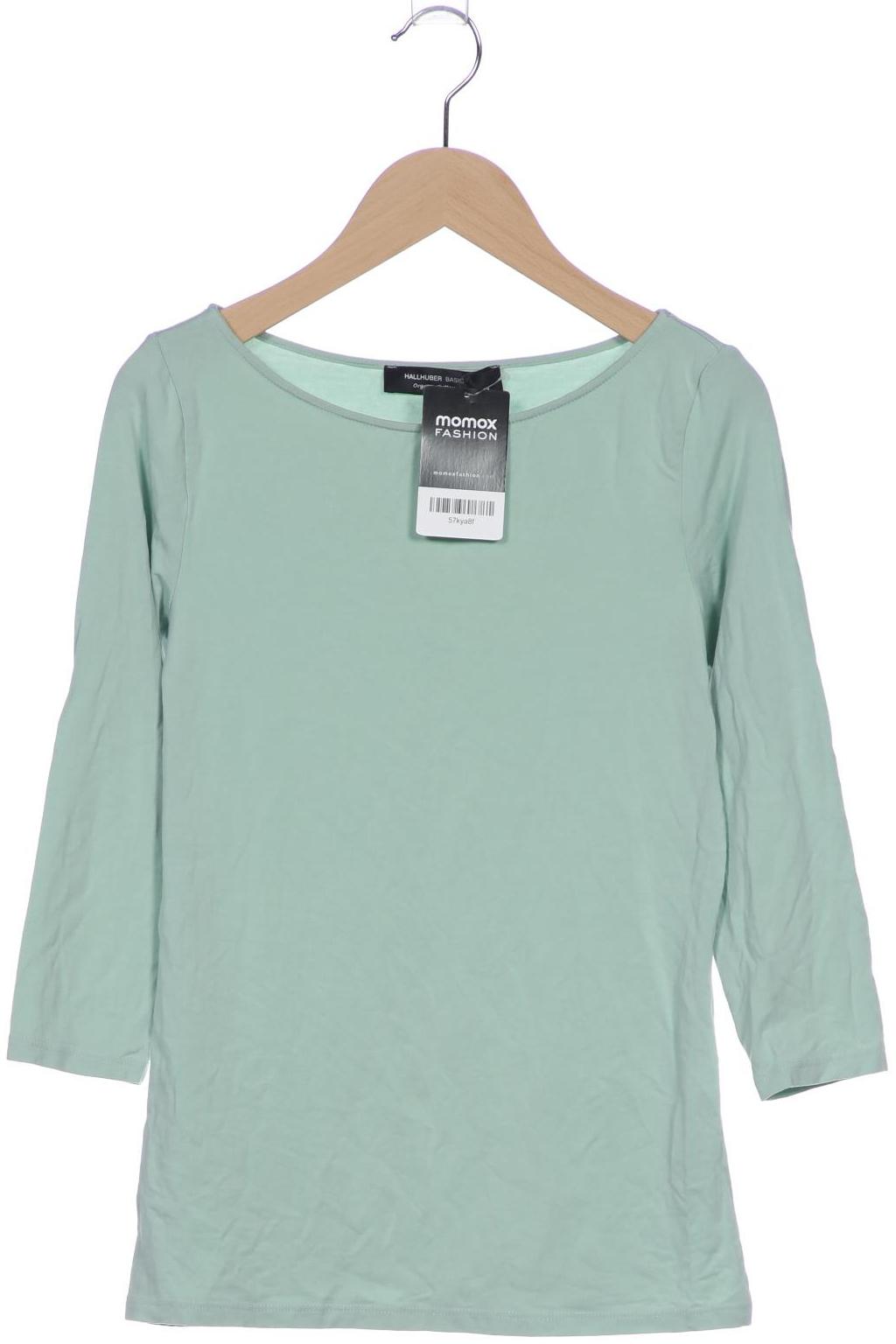 

Hallhuber Damen Langarmshirt, hellgrün, Gr. 34