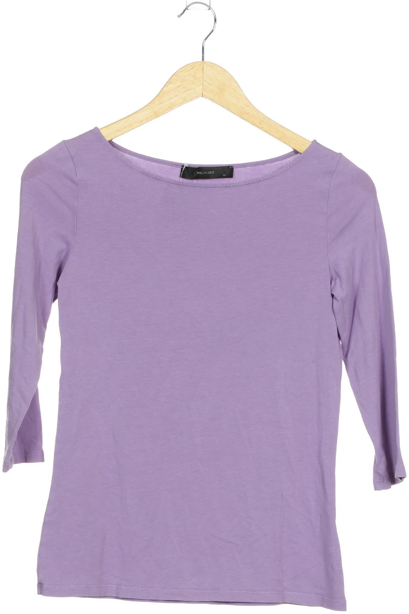 

Hallhuber Damen Langarmshirt, lila, Gr.