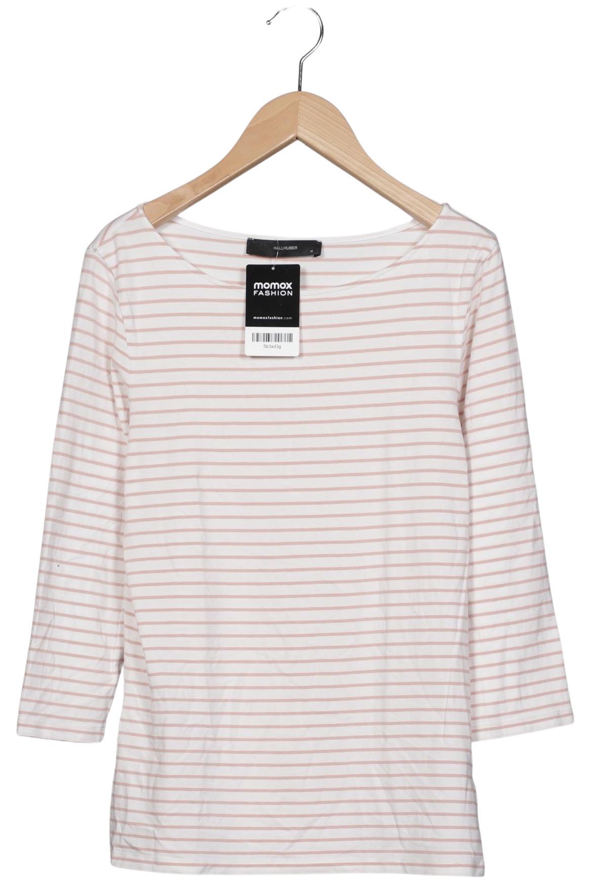 

Hallhuber Damen Langarmshirt, weiß, Gr. 38