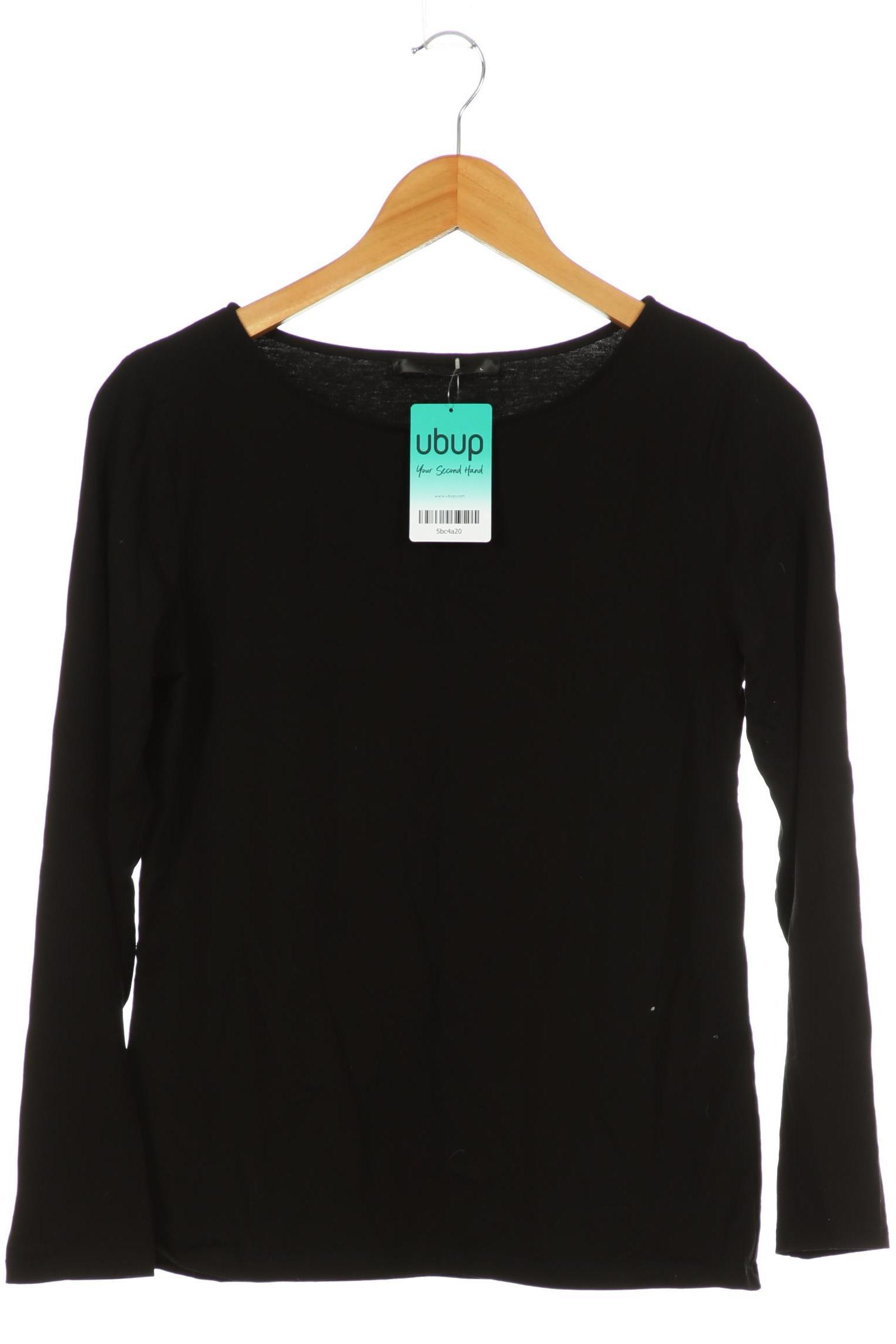 

Hallhuber Damen Langarmshirt, schwarz, Gr.