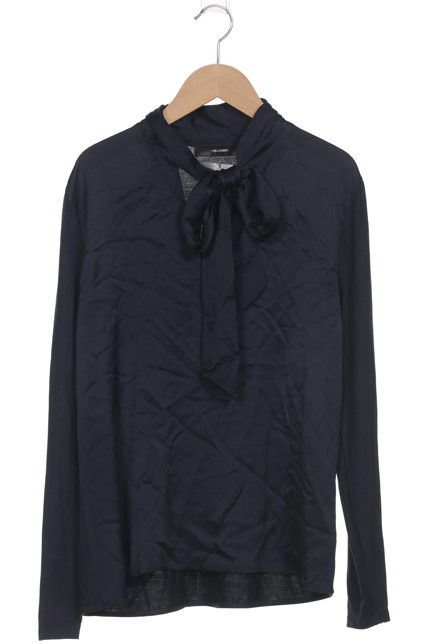 

Hallhuber Damen Langarmshirt, marineblau, Gr. 38