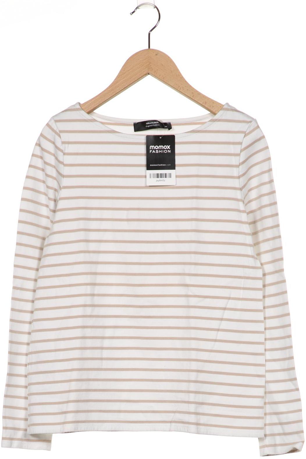 

Hallhuber Damen Langarmshirt, beige, Gr. 34