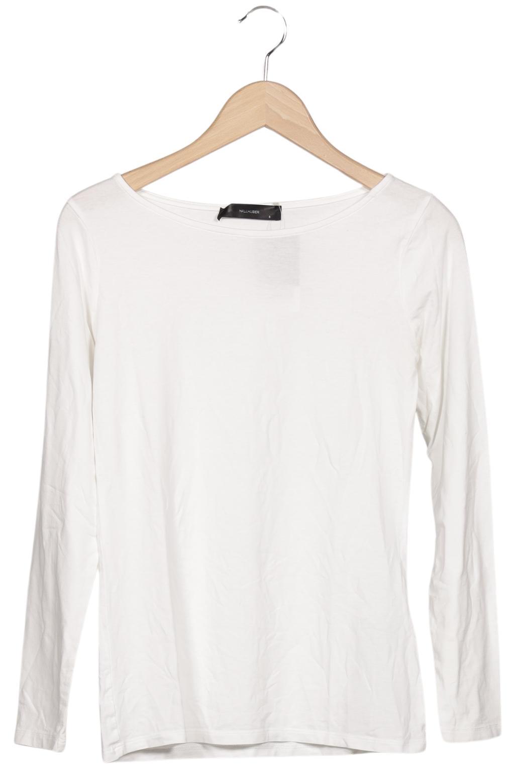 

Hallhuber Damen Langarmshirt, weiß, Gr. 36
