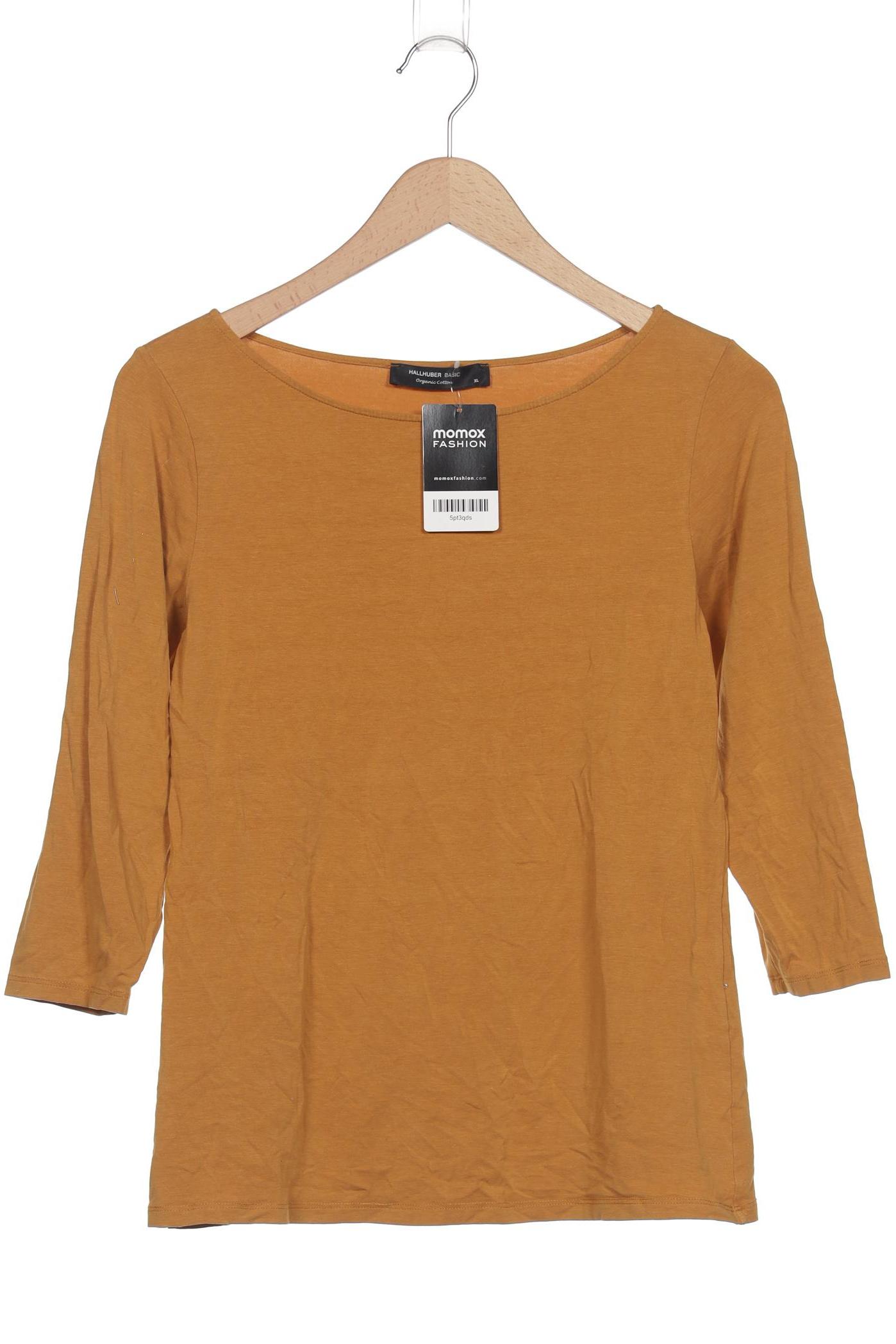 

Hallhuber Damen Langarmshirt, orange, Gr. 44