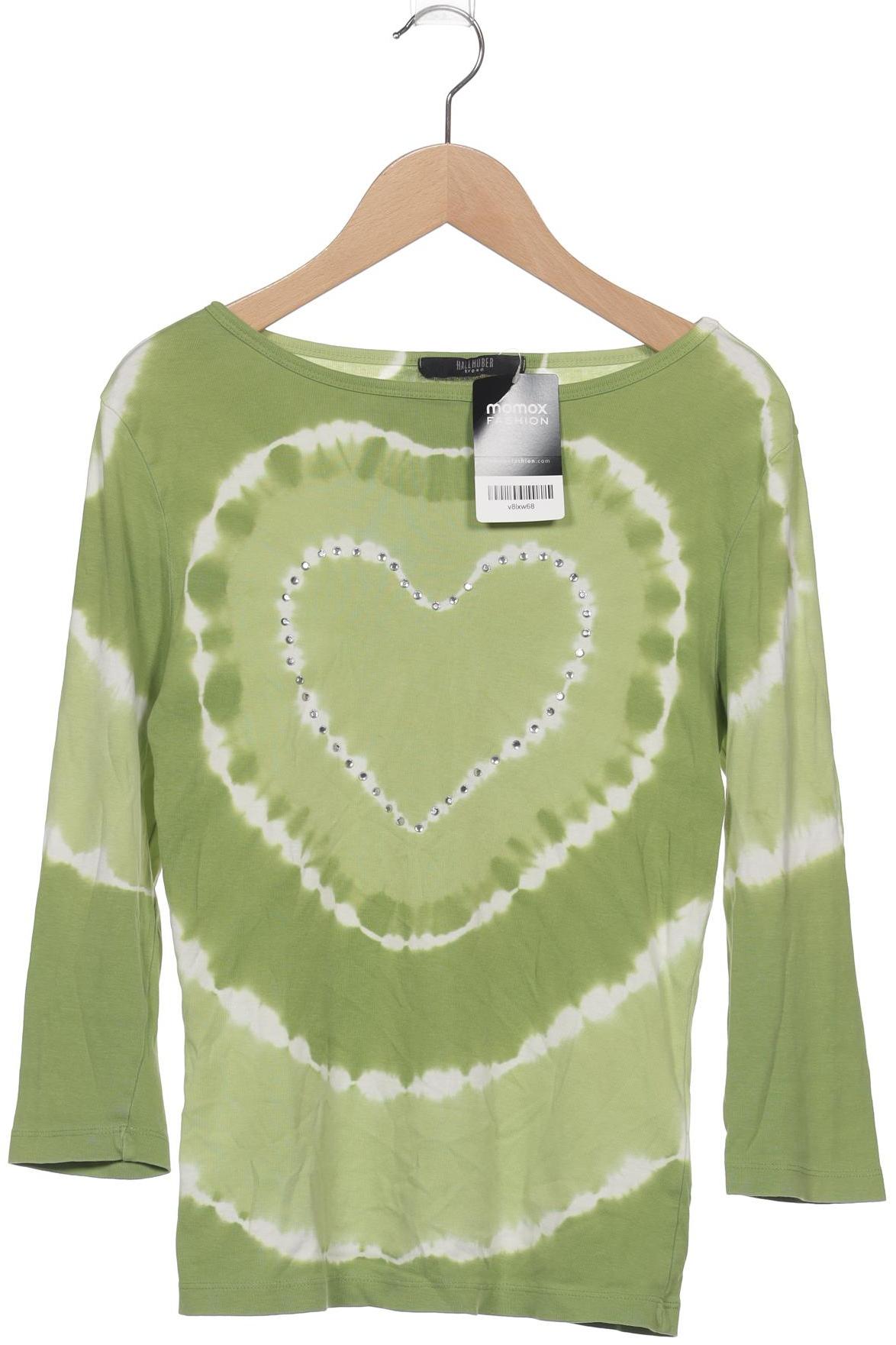 

Hallhuber Damen Langarmshirt, grün, Gr. 38