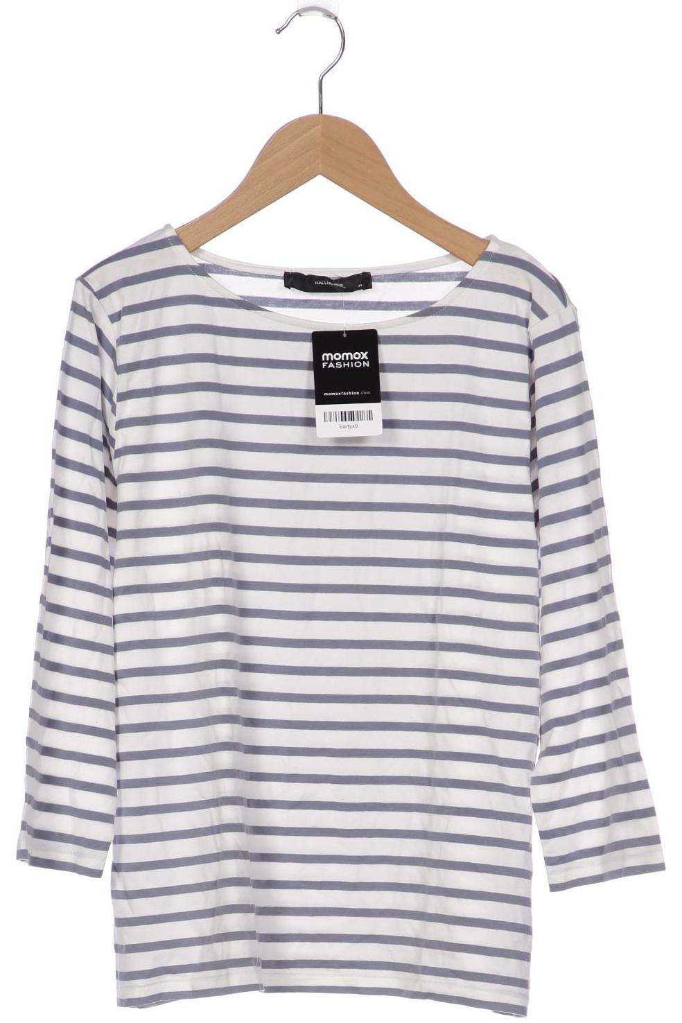 

Hallhuber Damen Langarmshirt, weiß, Gr. 44
