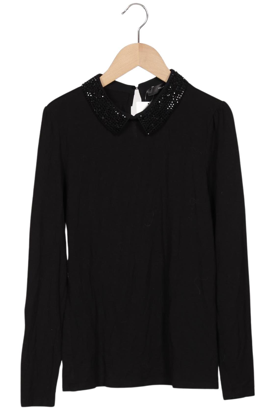 

Hallhuber Damen Langarmshirt, schwarz, Gr. 36