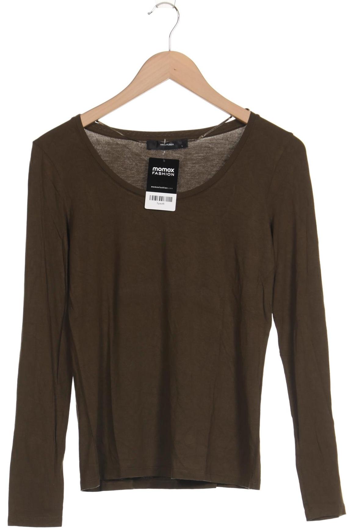 

Hallhuber Damen Langarmshirt, braun, Gr. 42