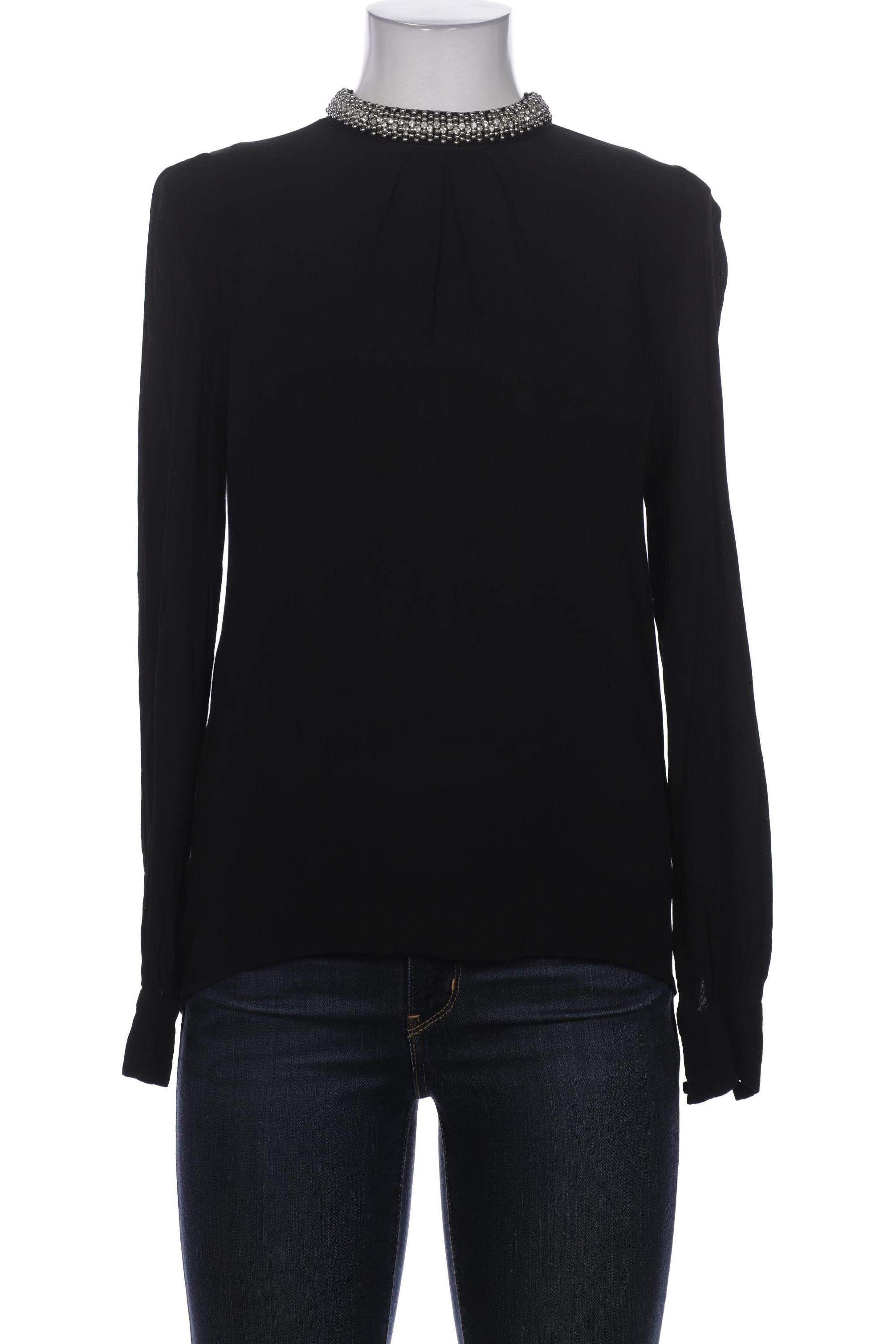 

Hallhuber Damen Langarmshirt, schwarz, Gr. 38