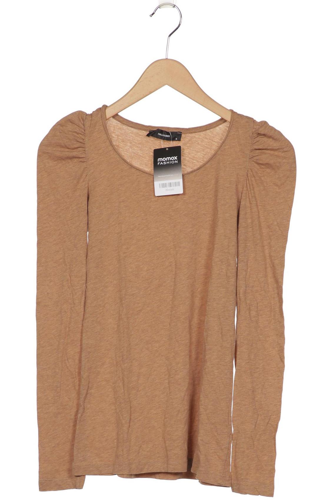 

Hallhuber Damen Langarmshirt, braun, Gr. 36