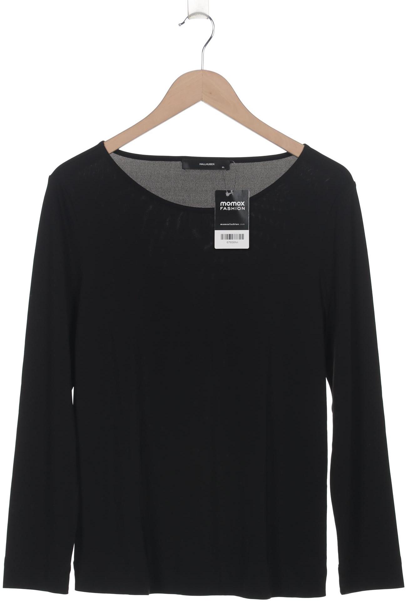 

Hallhuber Damen Langarmshirt, schwarz, Gr. 44