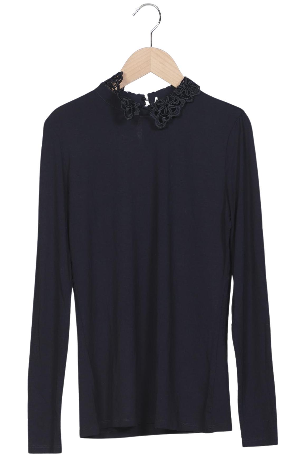 

Hallhuber Damen Langarmshirt, marineblau, Gr. 36