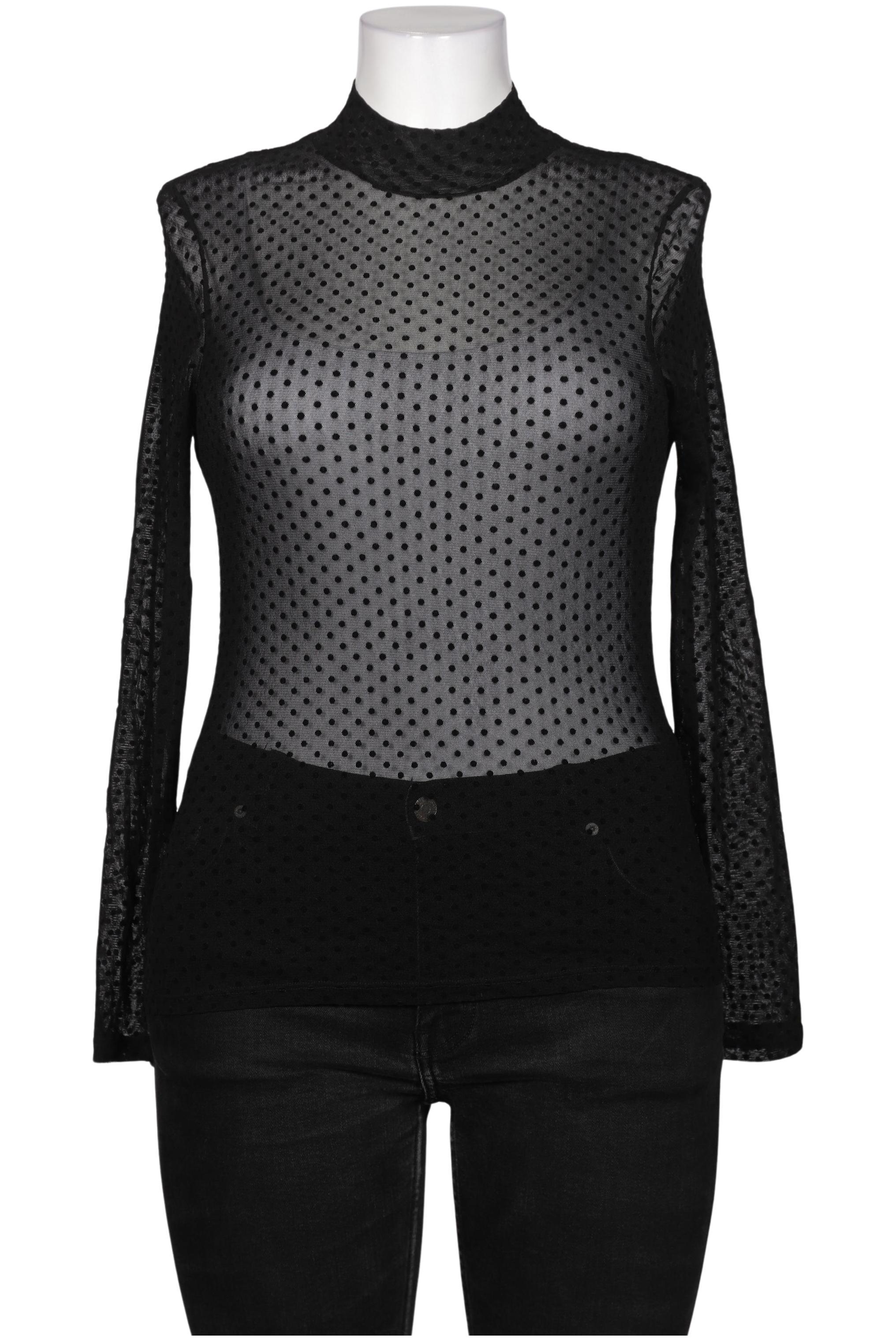 

Hallhuber Damen Langarmshirt, schwarz, Gr. 44