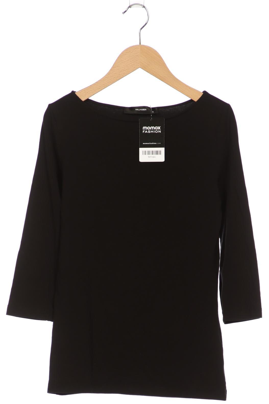 

Hallhuber Damen Langarmshirt, schwarz, Gr. 36