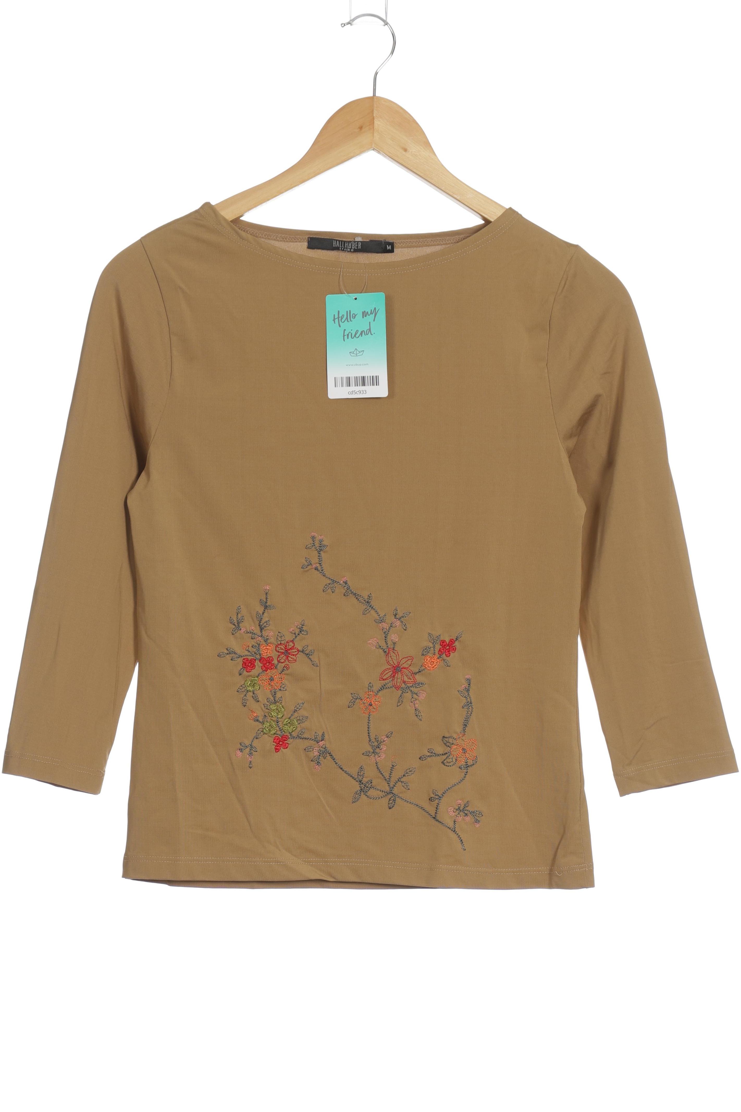 

Hallhuber Damen Langarmshirt, braun, Gr. 38