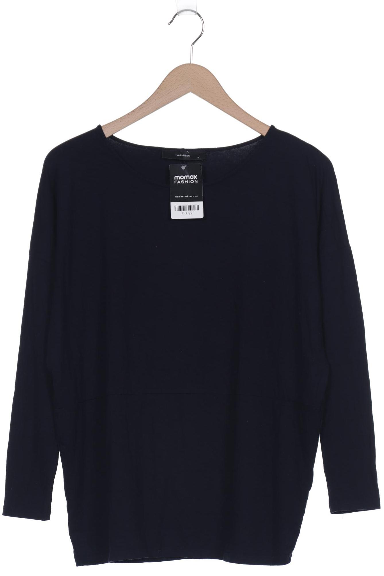 

Hallhuber Damen Langarmshirt, marineblau, Gr. 38
