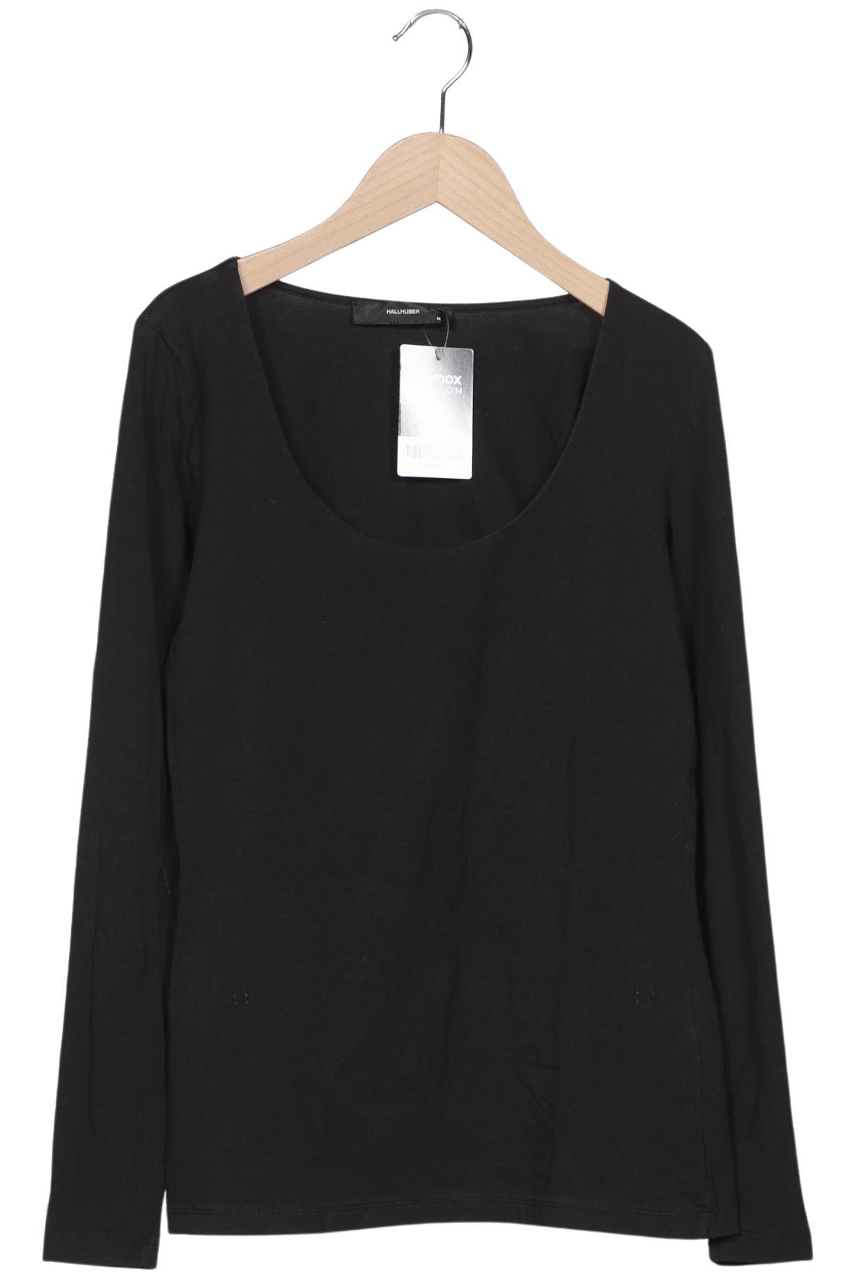 

Hallhuber Damen Langarmshirt, schwarz, Gr. 38