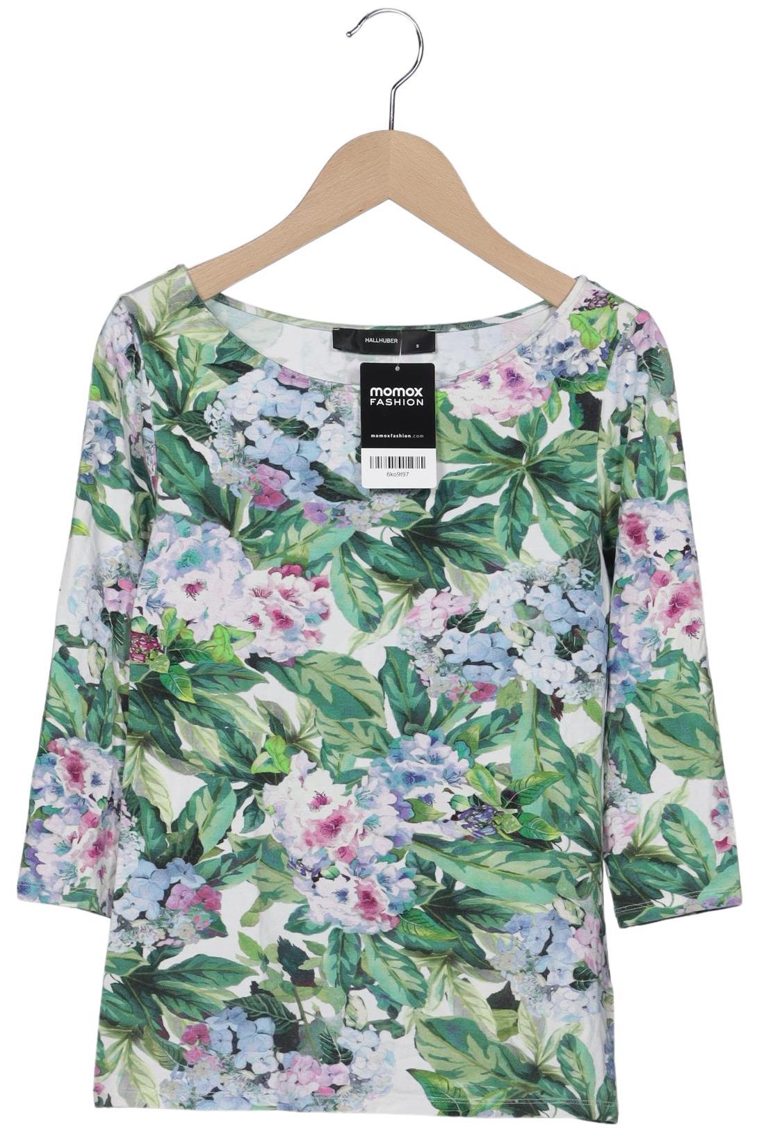 

Hallhuber Damen Langarmshirt, grün, Gr. 36