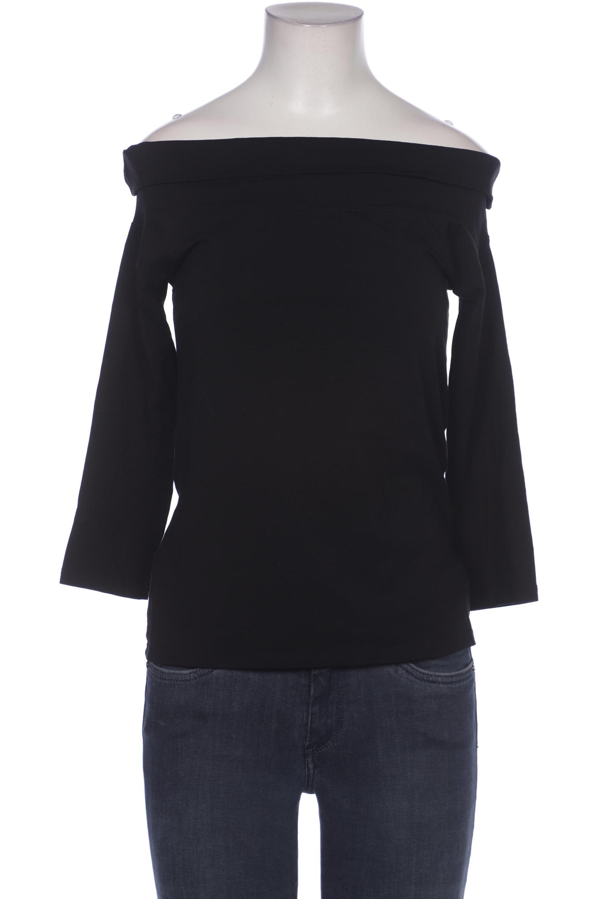 

Hallhuber Damen Langarmshirt, schwarz, Gr. 36