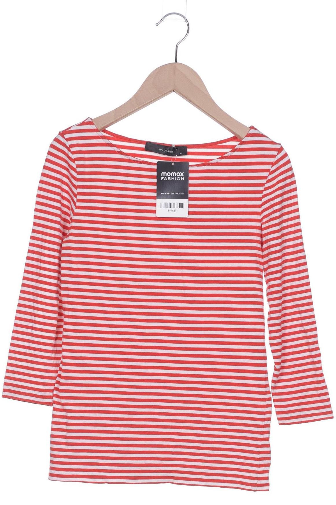 

Hallhuber Damen Langarmshirt, rot, Gr. 34