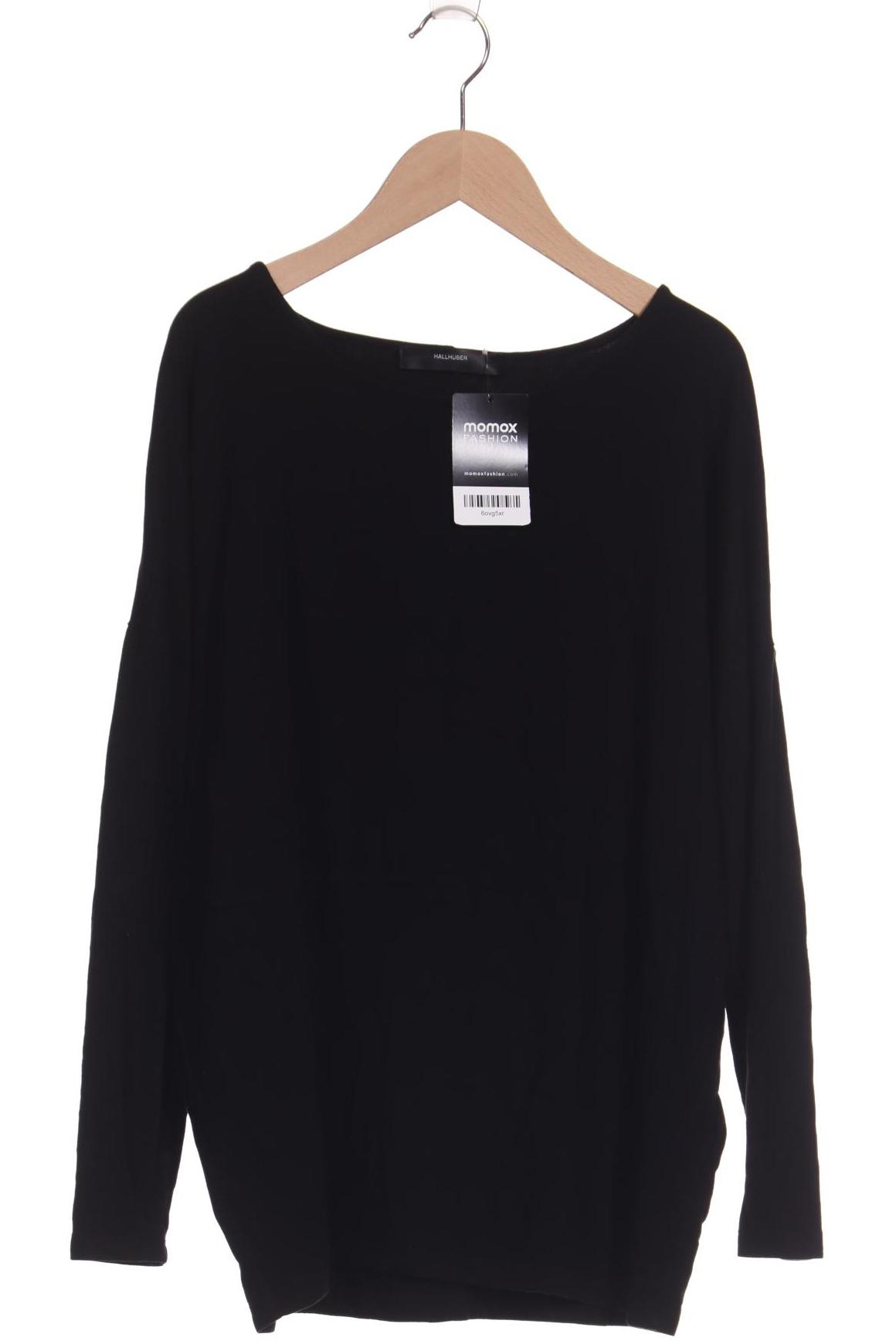 

Hallhuber Damen Langarmshirt, schwarz, Gr. 42