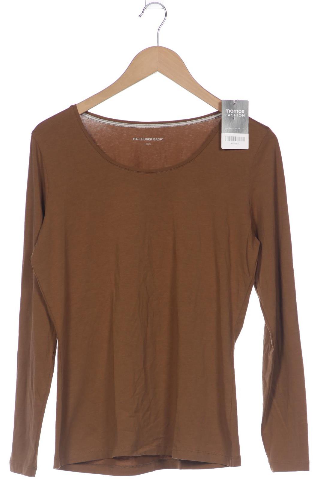

Hallhuber Damen Langarmshirt, braun, Gr. 44