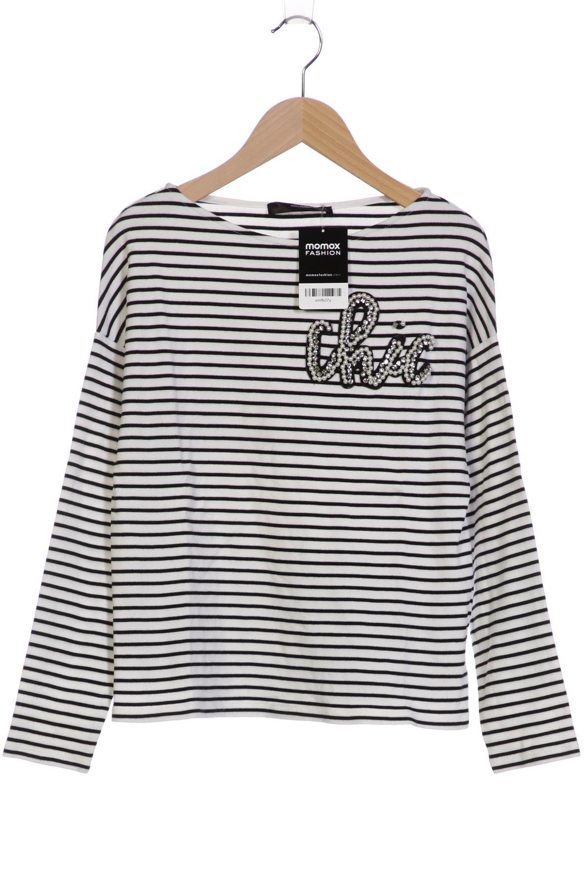 

Hallhuber Damen Langarmshirt, weiß, Gr. 36
