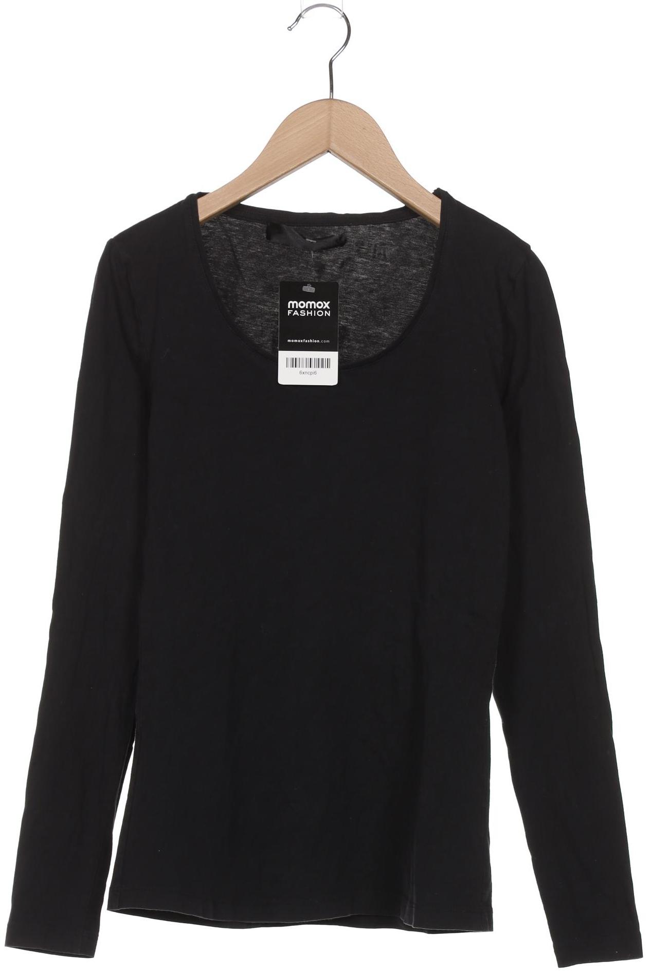 

Hallhuber Damen Langarmshirt, schwarz, Gr. 36