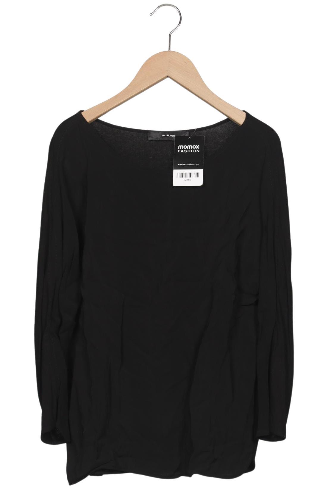 

Hallhuber Damen Langarmshirt, schwarz, Gr. 36