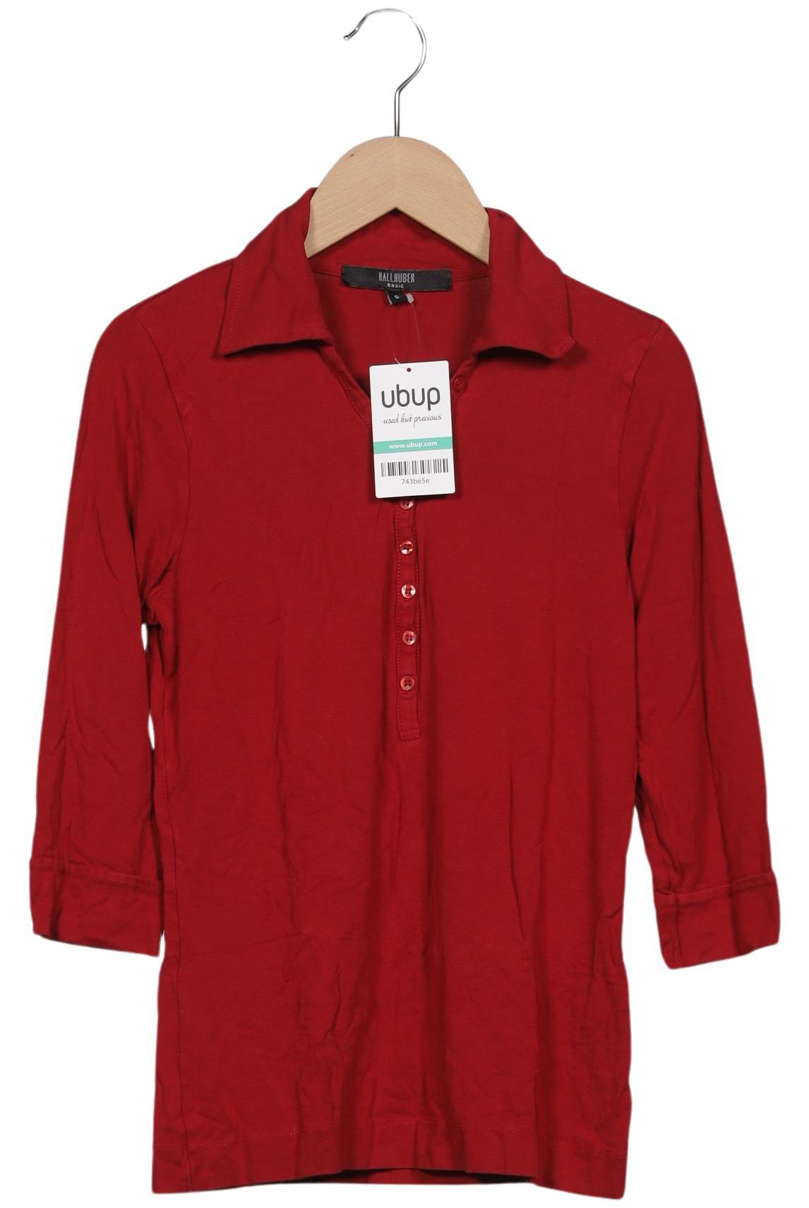 

Hallhuber Damen Langarmshirt, bordeaux, Gr. 36